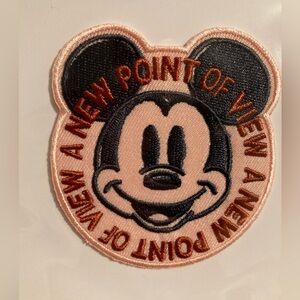 Mickey Mouse Pink Patch